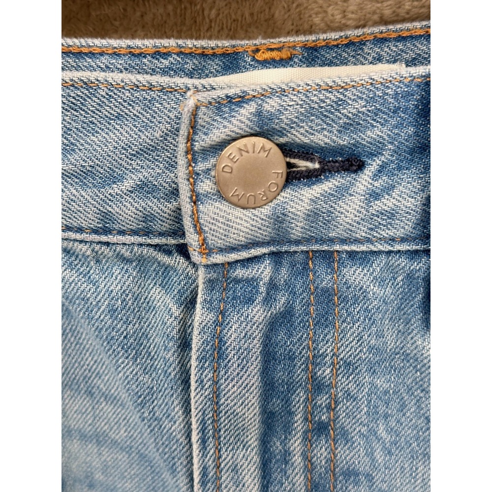 Denim Forum Aritzia Skirt Womens 29 90s Vintage Maxi Jean Country Western Party - Picture 2 of 11